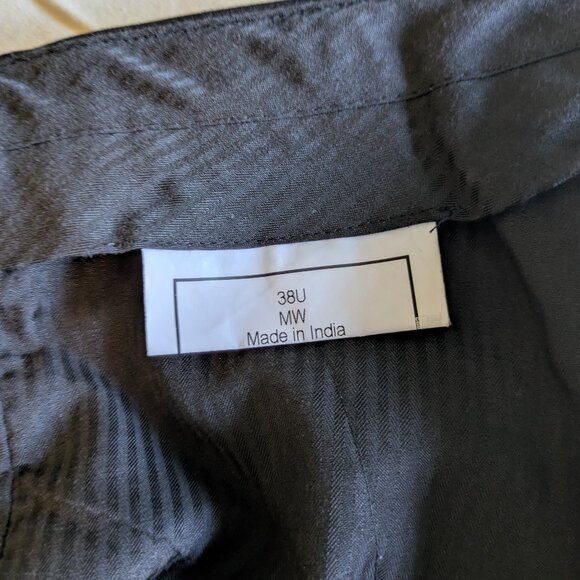 Awearness Kenneth Cole Slim Fit Black Suit 46 Extra-Long and Pants W36-38 L34 - Picture 15 of 16